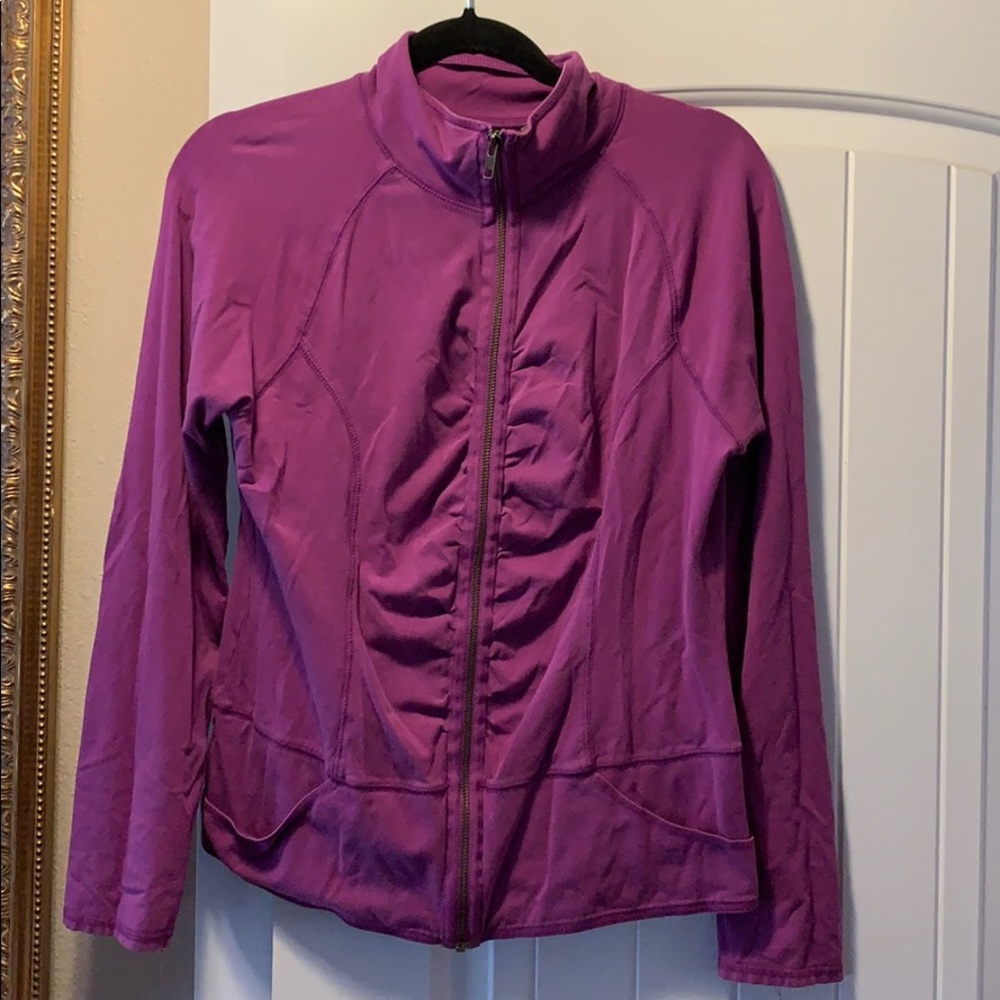 Purple zippy top